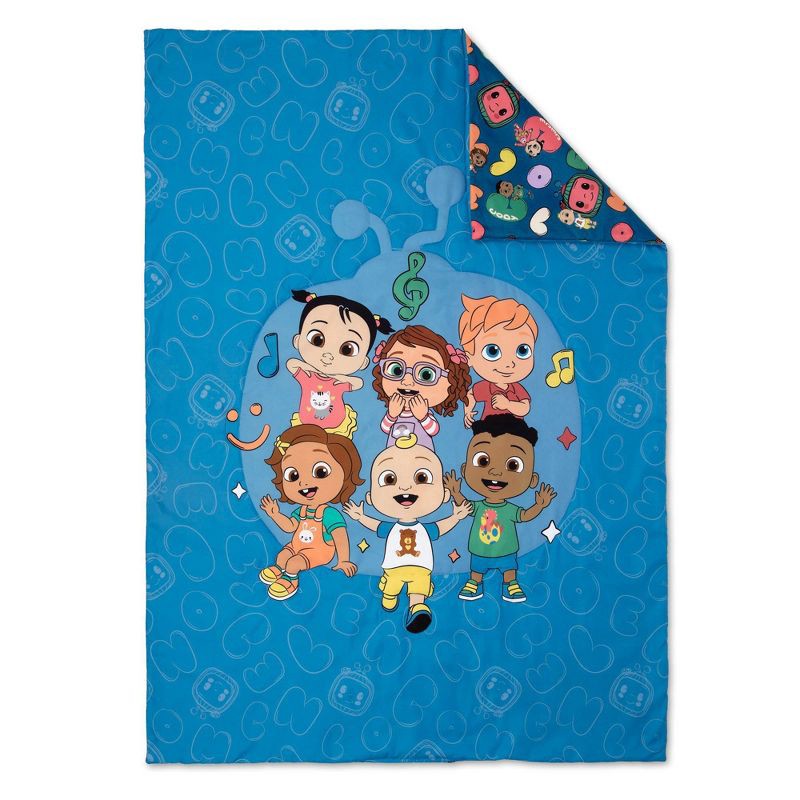 slide 3 of 8, CoComelon Kids' 4 pc Toddler Bed Set, 4 ct