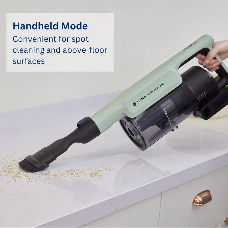 slide 13 of 13, Tineco GO Pet Cordless Stick Vacuum with ZeroTangle Brush Technology Seafoam Green, 1 ct