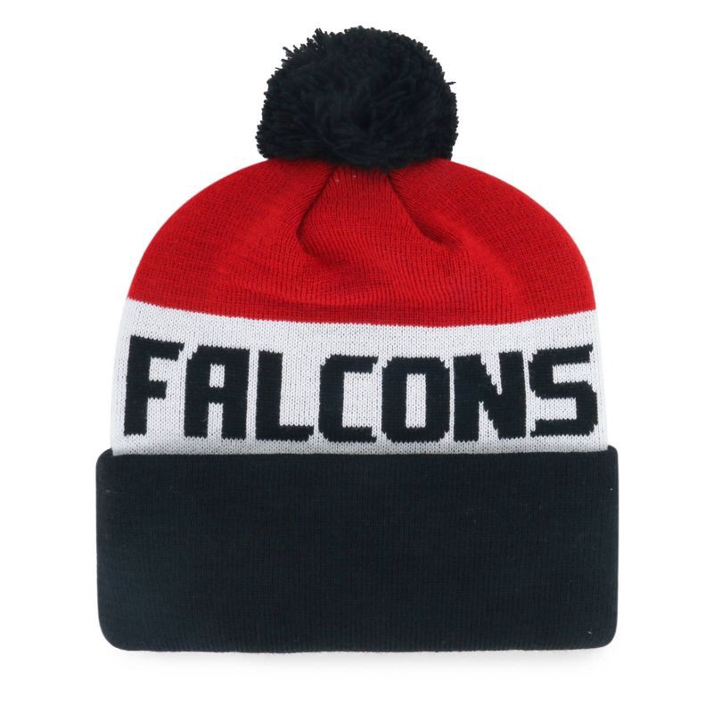 slide 2 of 2, NFL Atlanta Falcons Margin Knit Beanie: Sports Team Logo, Adult One Size, 1 ct