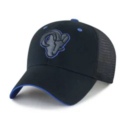 NFL Los Angeles Rams Black Moneymaker Mesh Hat
