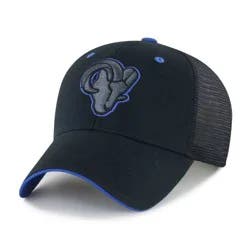 NFL Los Angeles Rams Black Moneymaker Mesh Hat