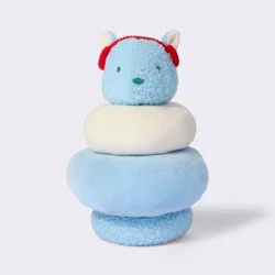 Squirrel Christmas Soft Plush Baby Toy Stacker - Cloud Island™