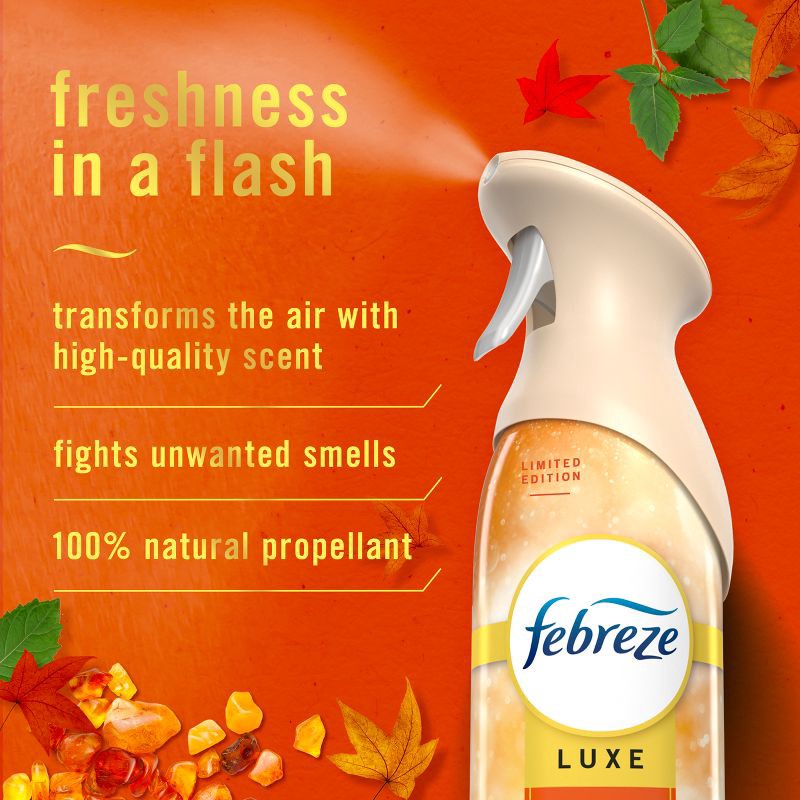 slide 3 of 11, Febreze Luxe Air Freshener - Crisp Fall Breeze - 8.8oz, 8.8 oz