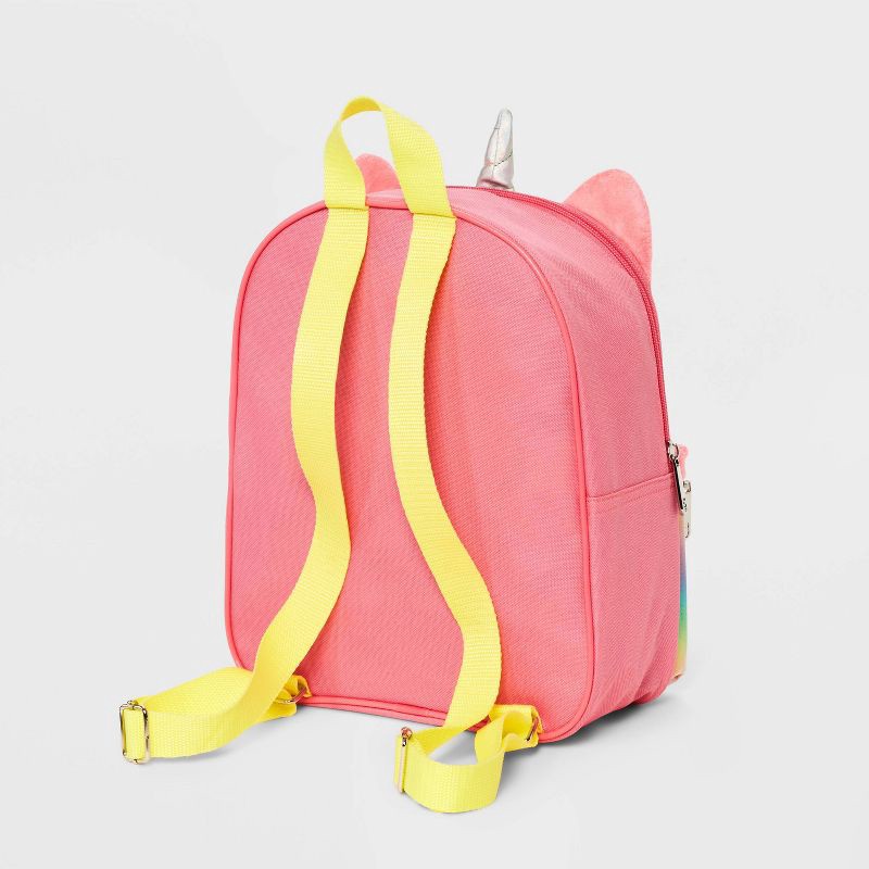 slide 2 of 4, Kids' Squishmallows 11" Unicorn Cat Mini Backpack - Blush Pink, 1 ct