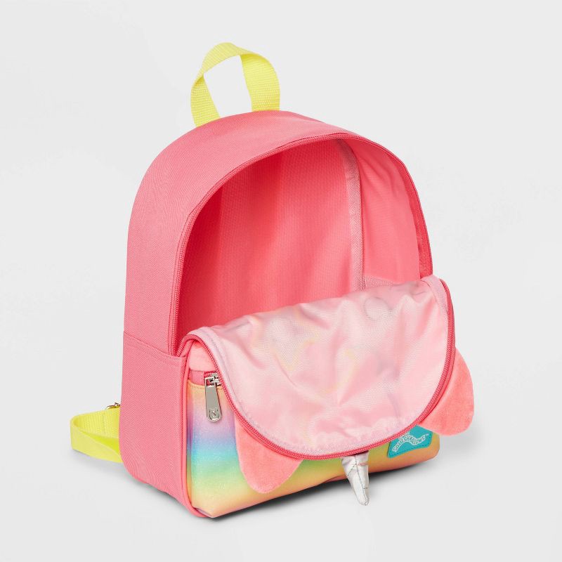 slide 3 of 4, Kids' Squishmallows 11" Unicorn Cat Mini Backpack - Blush Pink, 1 ct