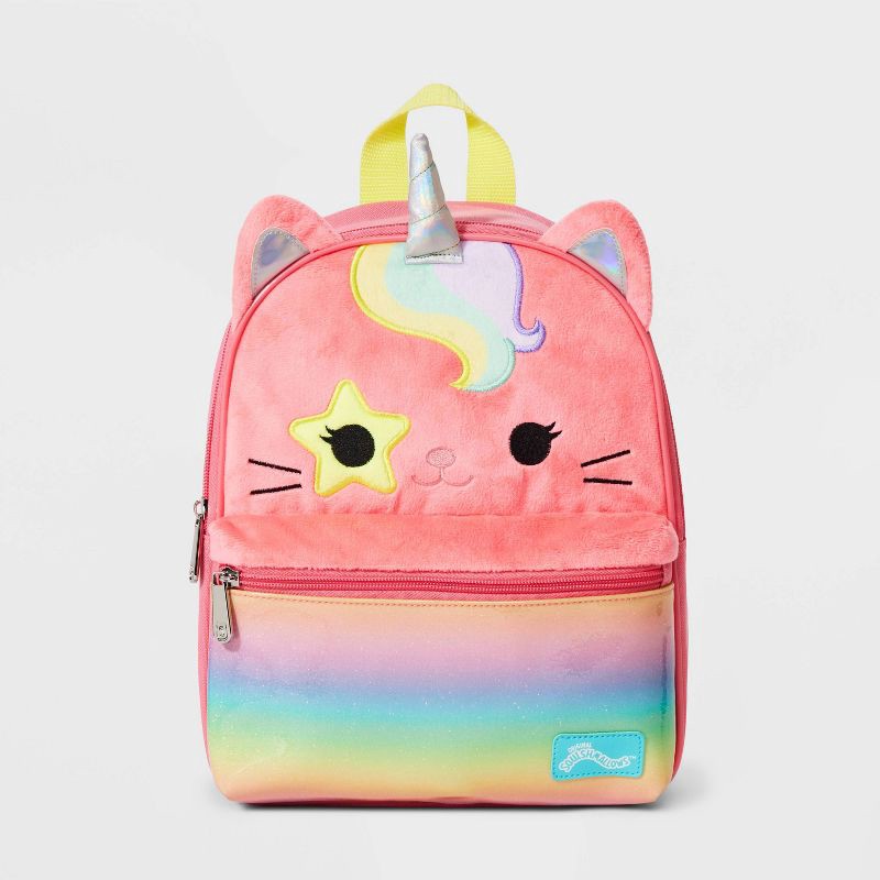 slide 1 of 4, Kids' Squishmallows 11" Unicorn Cat Mini Backpack - Blush Pink, 1 ct