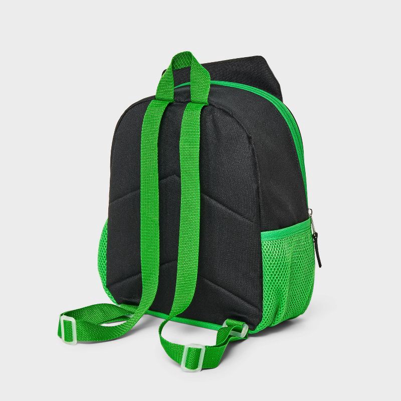 slide 2 of 5, Kids' Minecraft Creeper 12" Backpack - Green, 1 ct