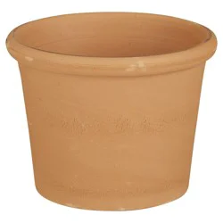 Deroma Mini Cylinder Pot Terra Cotta 4.7 in