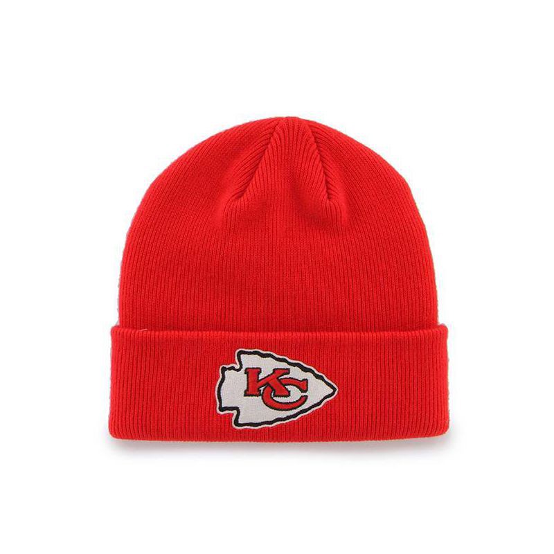 slide 1 of 2, NFL Kansas City Chiefs Cuff Knit Beanie, 1 ct