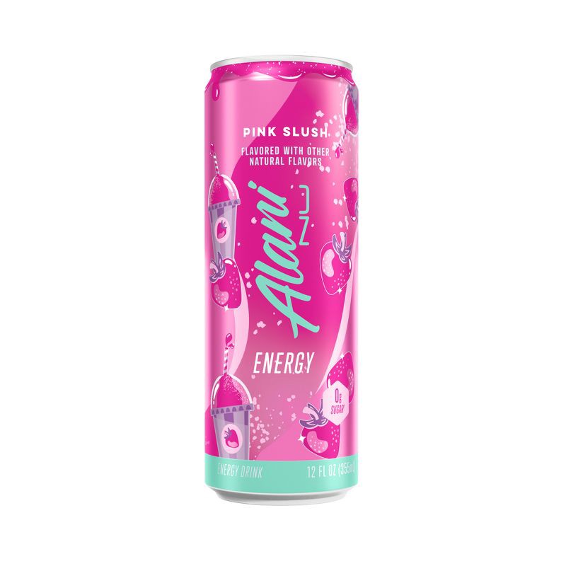 slide 6 of 6, Alani Nu Alani Pink Slush Energy Drink -12 fl oz Can, 12 fl oz