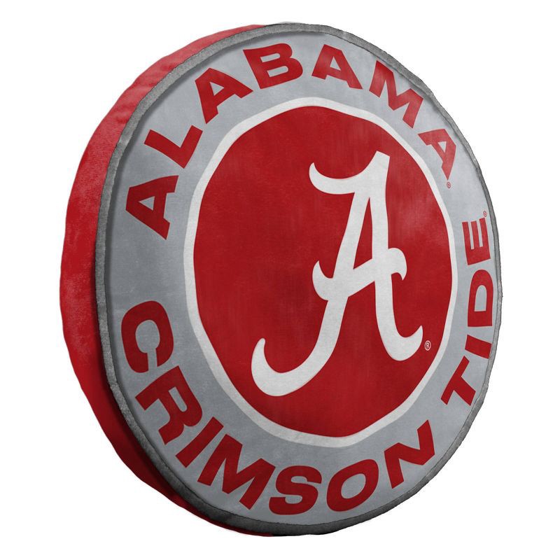 slide 2 of 4, 15" NCAA Alabama Crimson Tide Plush Cloud Pillow: Sports Team Logo Decor, 1 ct