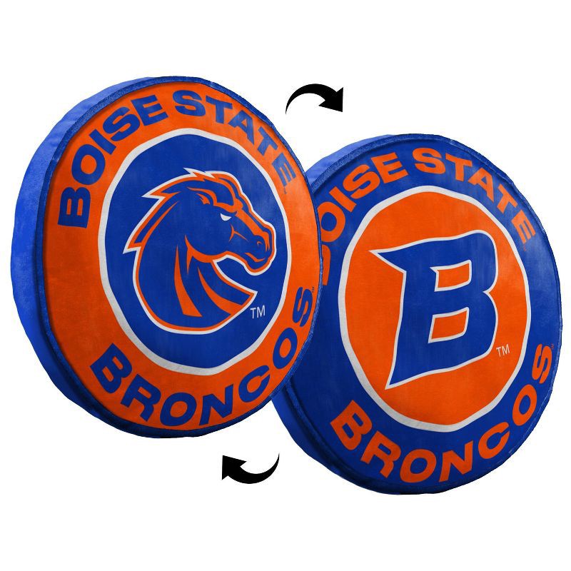 slide 2 of 3, 15" NCAA Boise State Broncos Plush Cloud Pillow: Sports Team Logo, Indoor Use, 1 ct