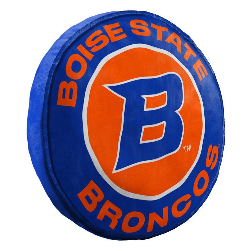 slide 1 of 3, 15" NCAA Boise State Broncos Plush Cloud Pillow: Sports Team Logo, Indoor Use, 1 ct