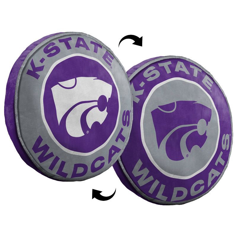 slide 2 of 4, 15" NCAA Kansas State Wildcats Cloud Pillow, 1 ct