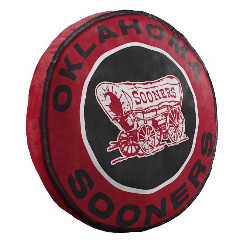 slide 2 of 4, 15" NCAA Oklahoma Sooners Cloud Pillow: Sports Team Logo Plush Novelty, 1 ct