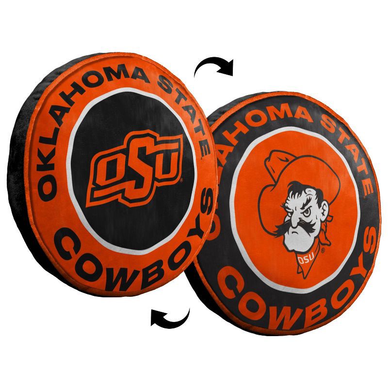 slide 4 of 4, 15" NCAA Oklahoma State Cowboys Cloud Pillow: Team Logo Plush Novelty Pillow, 1 ct