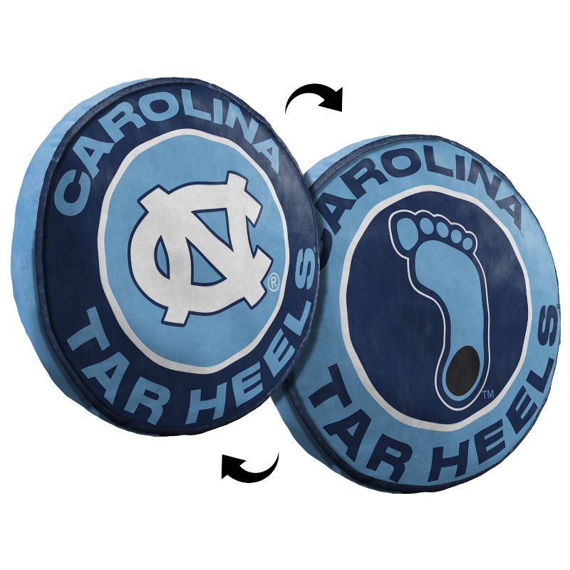 slide 3 of 4, 15" NCAA North Carolina Tar Heels Cloud Pillow: Sports Team Logo Plush, 1 ct