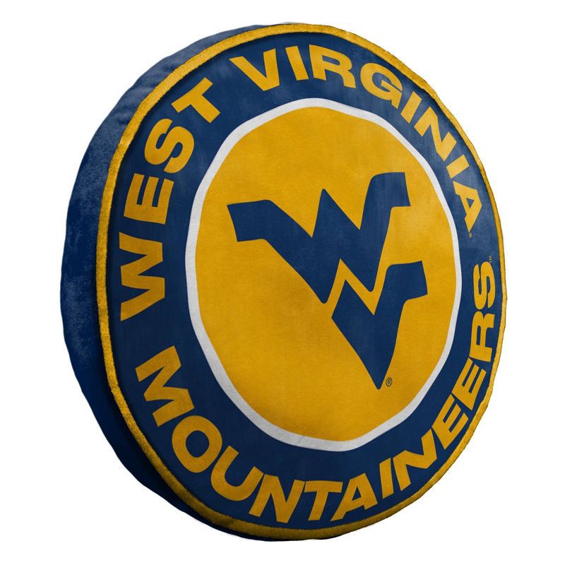 slide 3 of 3, 15" NCAA West Virginia Mountaineers Cloud Pillow: Sports Team Logo Plush, 1 ct