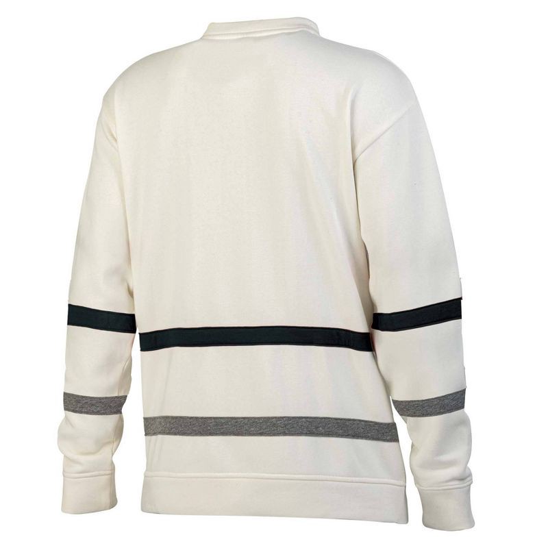 slide 2 of 3, NHL Philadelphia Flyers Women's Natural Long Sleeve Fleece Hooded Sweatshirt - M, 1 ct