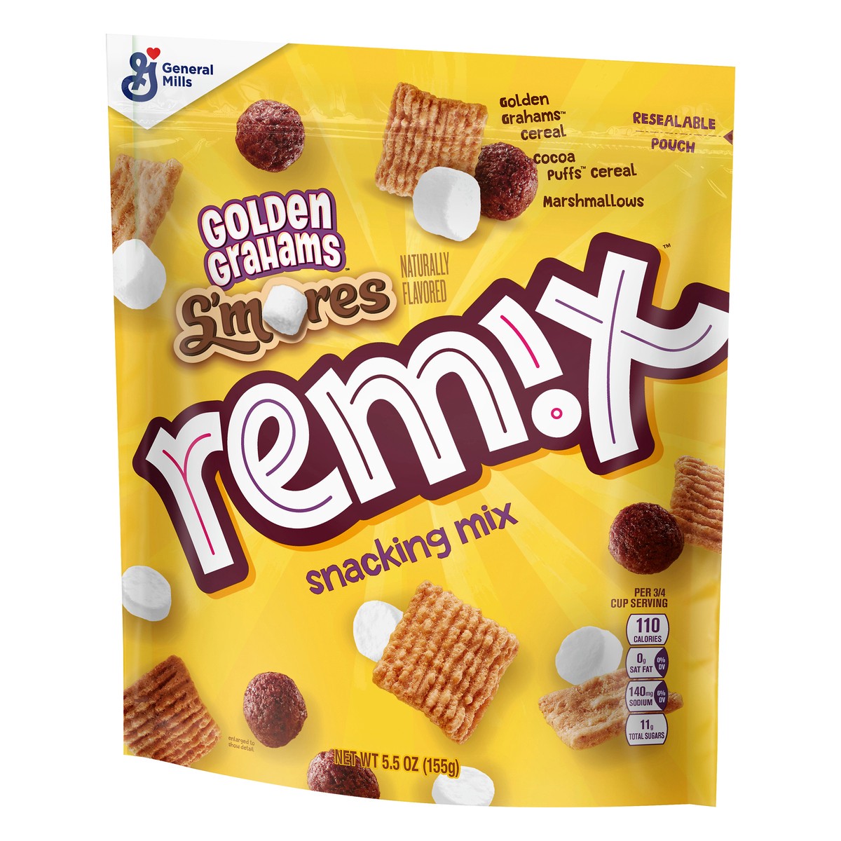 slide 3 of 12, Golden Grahams Remix S'mores Snacking Mix 5.5 oz, 5.5 oz