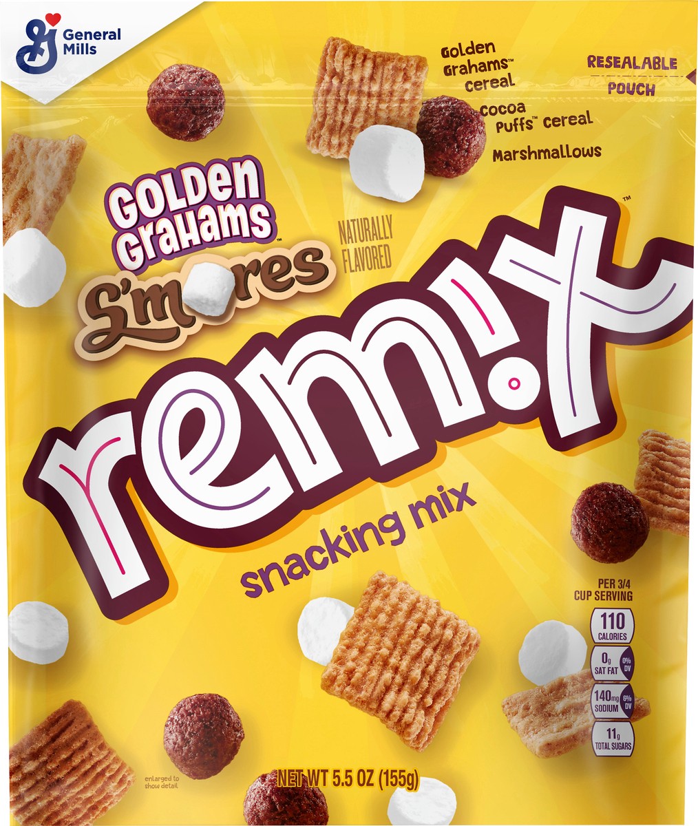 slide 1 of 12, Golden Grahams Remix S'mores Snacking Mix 5.5 oz, 5.5 oz