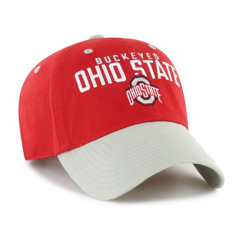 slide 2 of 3, NCAA Ohio State Buckeyes Miller Hat: Team Logo Baseball Cap, Adjustable Strap, 1 ct
