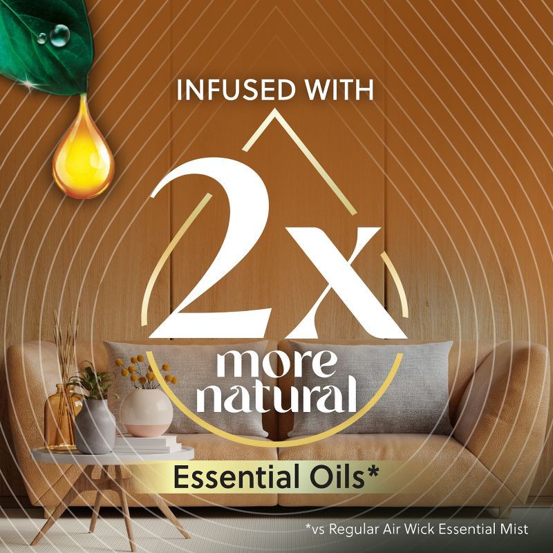 slide 5 of 10, Air Wick 0.67 fl oz Essential Mist - Cozy Vanilla & Caramel, 0.67 fl oz