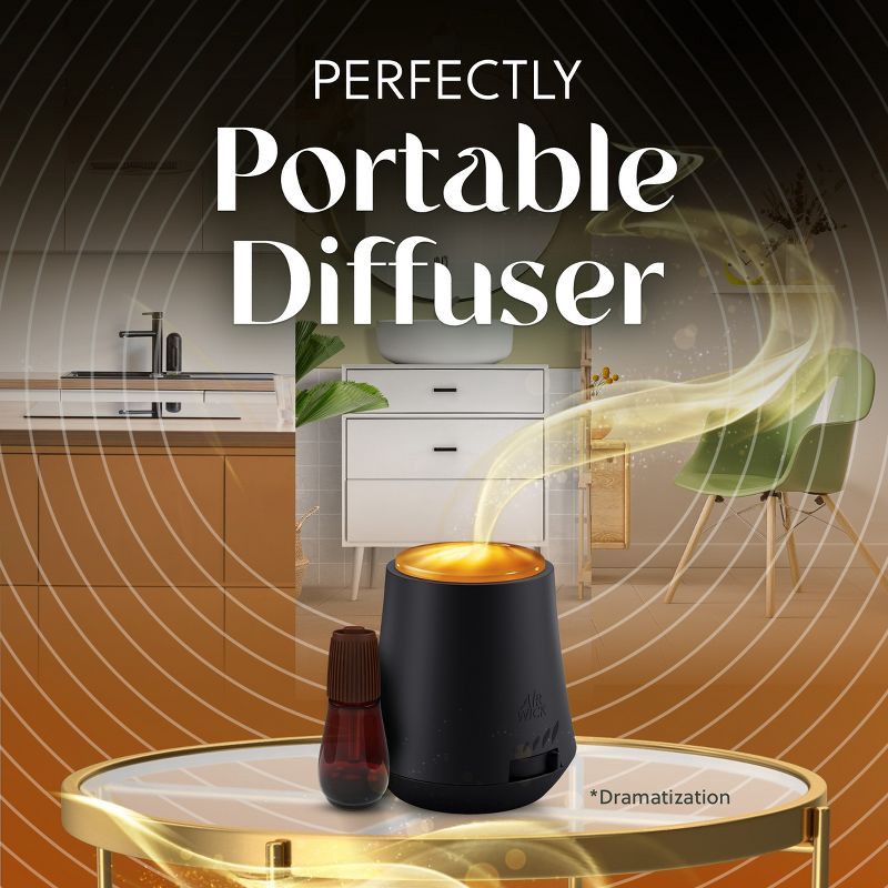 slide 6 of 10, Air Wick 0.67 fl oz Essential Mist - Cozy Vanilla & Caramel, 0.67 fl oz