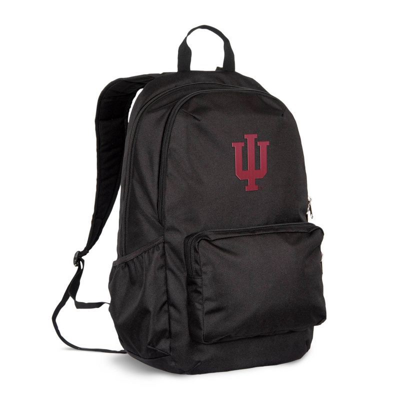 slide 1 of 3, NCAA Indiana Hoosiers Rookie 20" Backpack: Canvas, Team Logo, Fits 15" Laptop, 1 ct