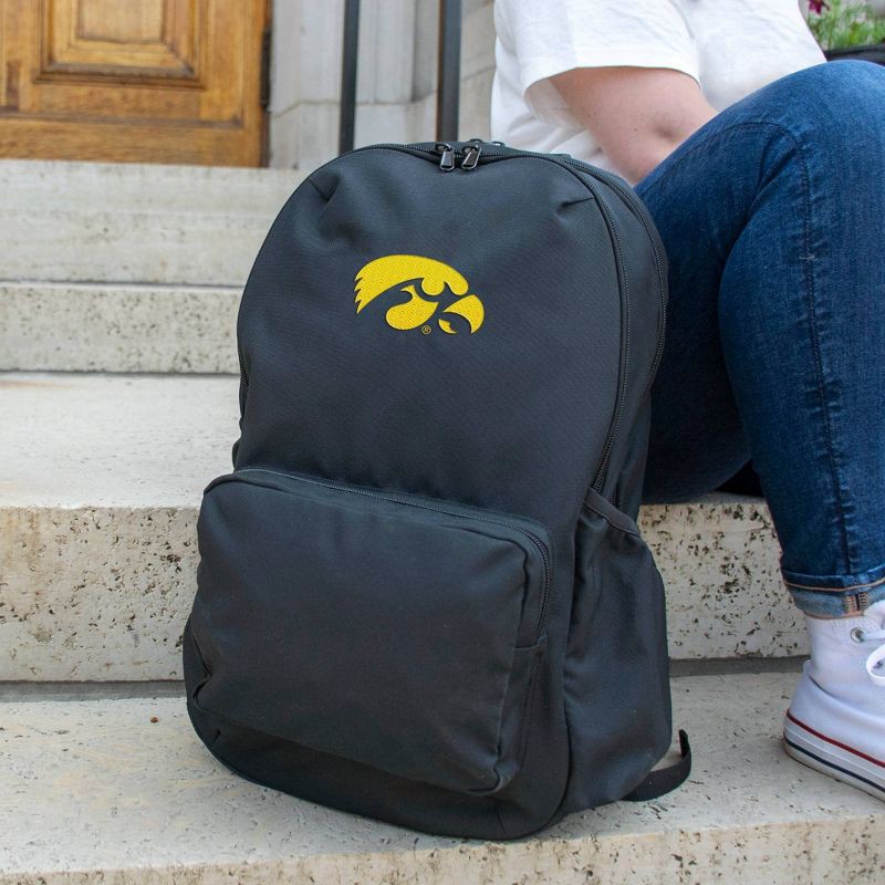 slide 2 of 3, NCAA Iowa Hawkeyes Rookie 20" Backpack: Canvas Sports Team Logo, 1 ct