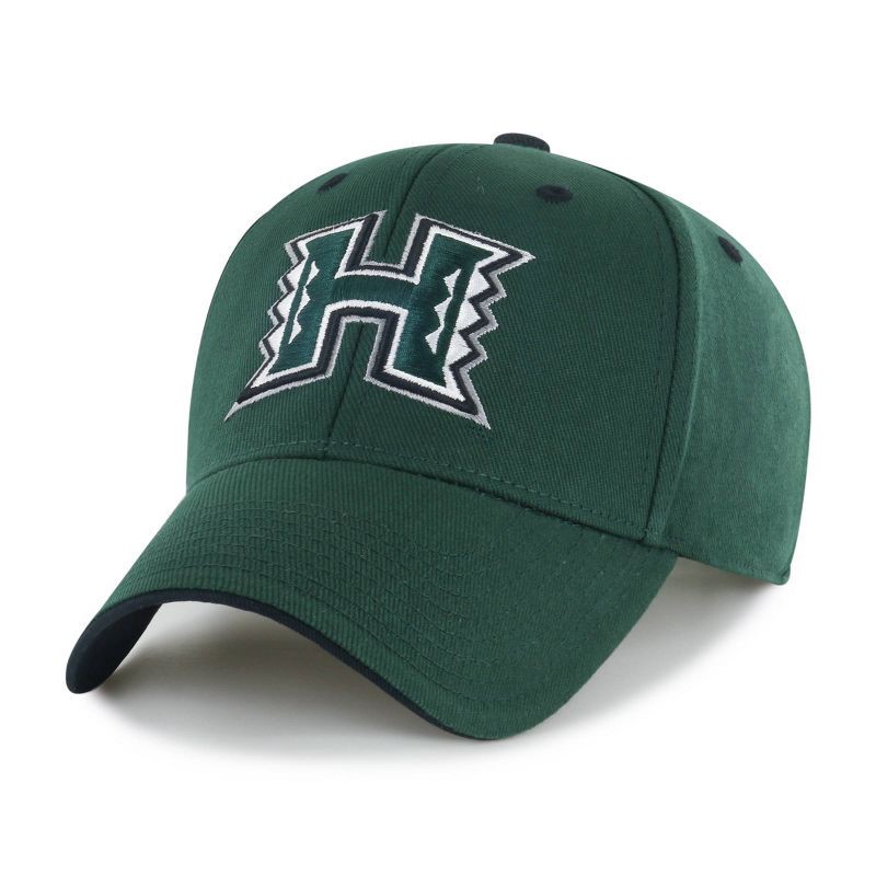 slide 1 of 2, NCAA Hawaii Rainbow Warriors Money Maker Snapback Hat: Team Logo Cotton Twill, 1 ct
