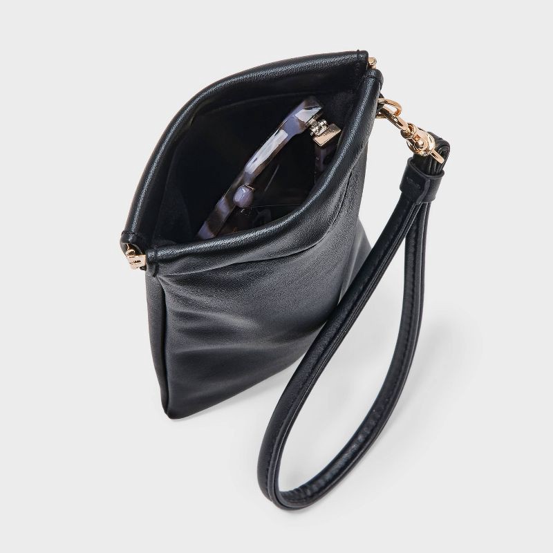 slide 2 of 4, Facile Frame Glasses Case - A New Day™ Slate Black: Eyewear Accessory, 1 ct