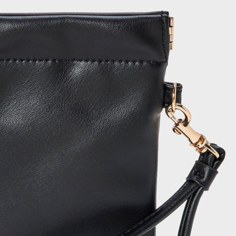 slide 4 of 4, Facile Frame Glasses Case - A New Day™ Slate Black: Eyewear Accessory, 1 ct