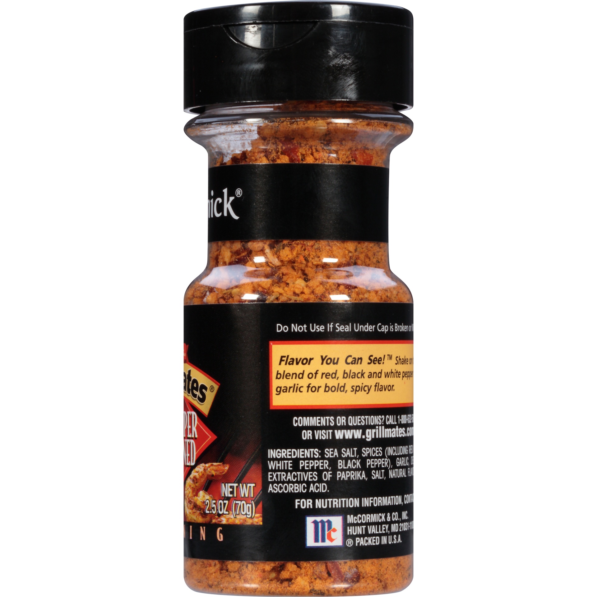 slide 3 of 6, McCormick Grill Mates Blackened Seasoning, 2.5 oz