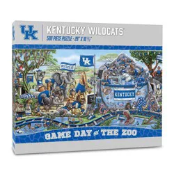 NCAA Kentucky Wildcats Game Day at the Zoo 500pc Jigsaw Puzzle: Sports Theme, Age 10+