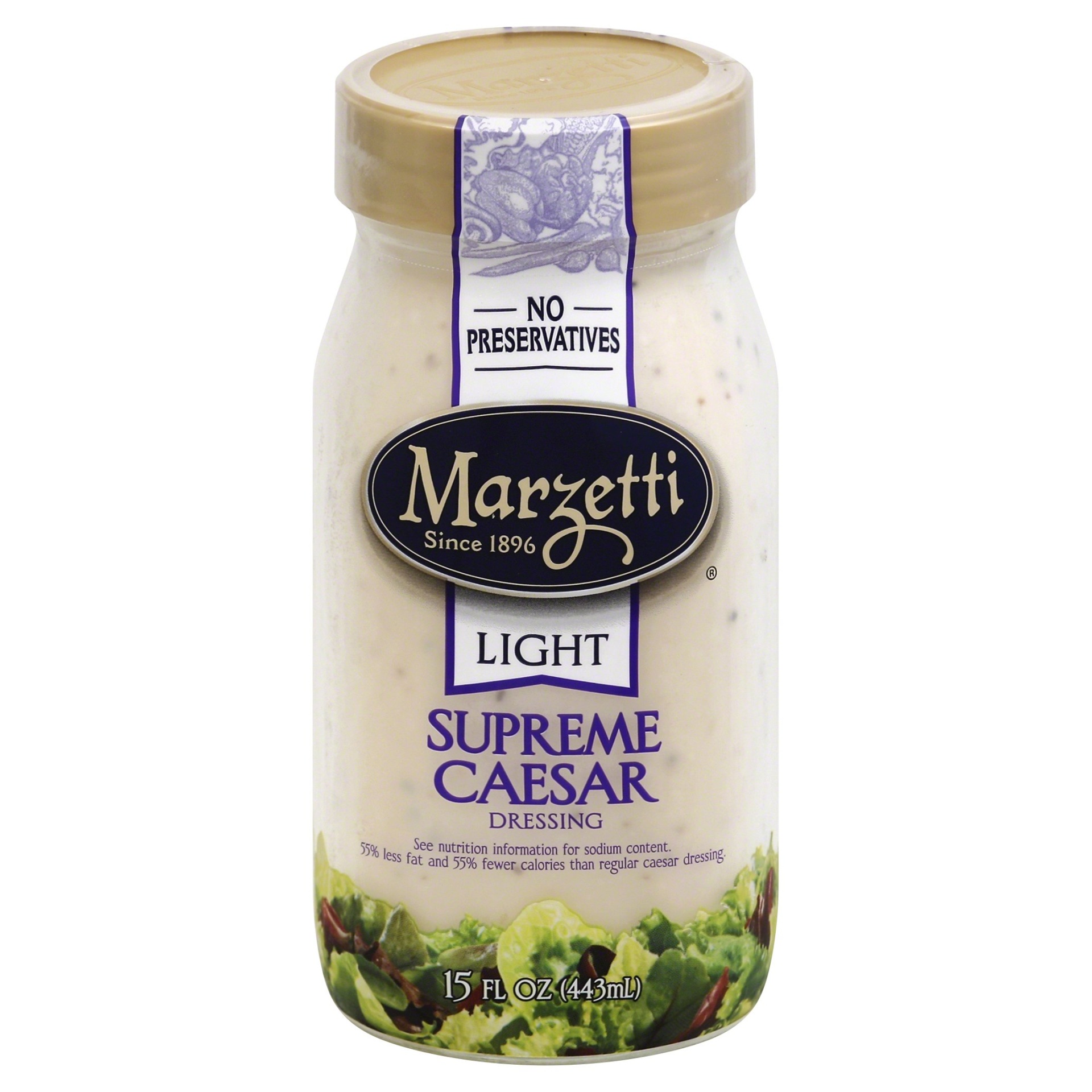 slide 1 of 1, Marzetti Light Supreme Caesar Dressing, 15 oz