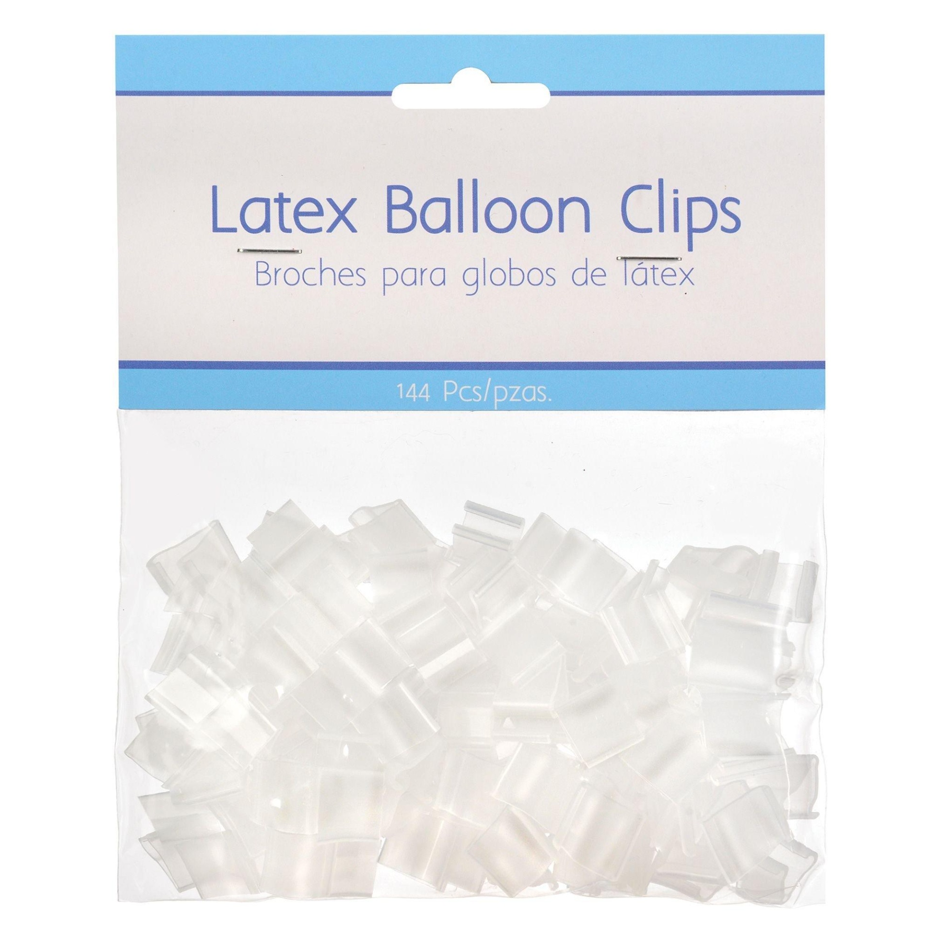slide 1 of 1, Party City Latex Balloon Plastic Clips, 144 ct