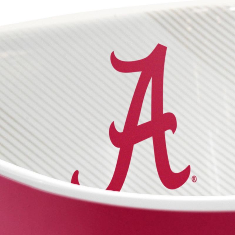 slide 3 of 6, NCAA Alabama Crimson Tide Serving Bowl: Melamine Rounded Square Tableware, 1 ct