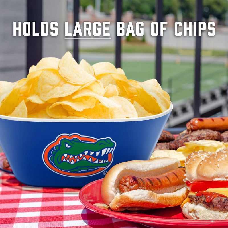 slide 5 of 6, NCAA Florida Gators Serving Bowl: Melamine Rounded Square, 15 Volume Capacity, 1 ct