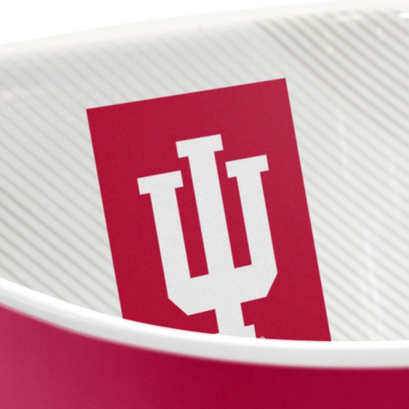 slide 3 of 6, NCAA Indiana Hoosiers Serving Bowl: Melamine Rounded Square, 15 Volume Capacity, 1 ct