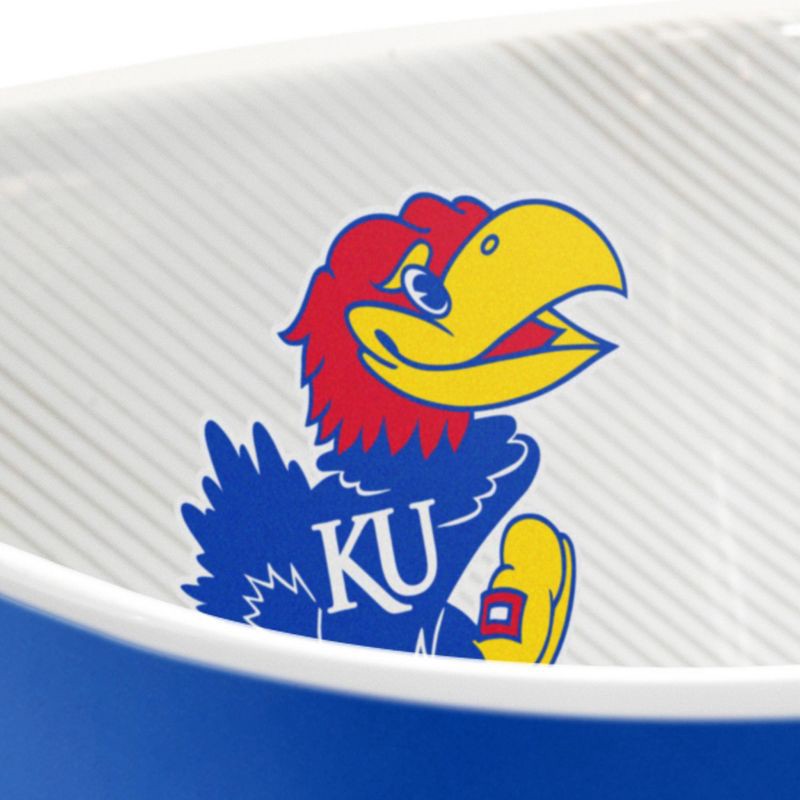 slide 3 of 6, NCAA Kansas Jayhawks Serving Bowl: Melamine Rounded Square, 15 Volume Capacity, 1 ct
