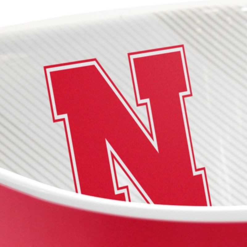 slide 3 of 6, NCAA Nebraska Cornhuskers Serving Bowl: Melamine Rounded Square, 15 Volume, 1 ct
