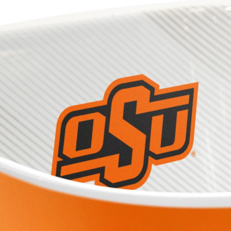 slide 3 of 6, NCAA Oklahoma State Cowboys Serving Bowl: Melamine Rounded Square, 15 Volume, 1 ct