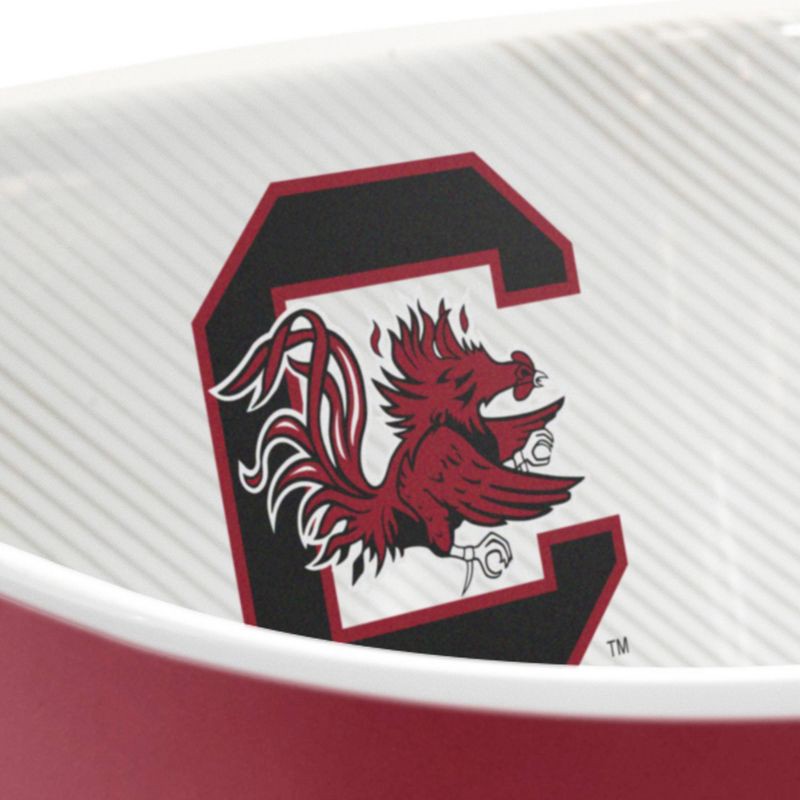 slide 3 of 6, NCAA South Carolina Gamecocks Serving Bowl: Melamine Rounded Square, 15 Volume, 1 ct