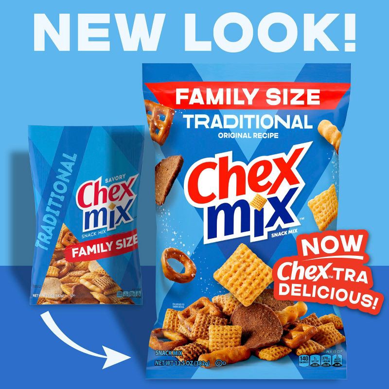 slide 9 of 9, Chex Mix Traditional Large - 13.5oz, 13.5 oz