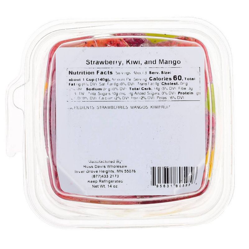 slide 3 of 3, Crazy Fresh Cut Strawberry Kiwi & Mango - 14oz, 14 oz