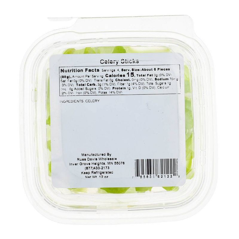 slide 3 of 3, Crazy Fresh Celery Sticks - 12oz, 12 oz