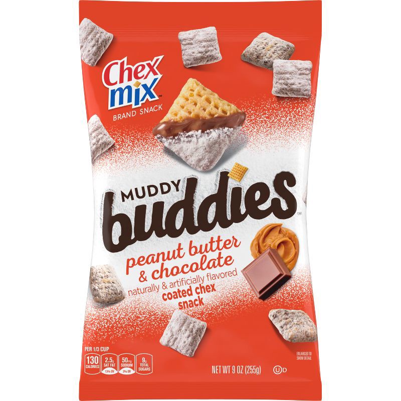 slide 2 of 7, Chex Mix Muddy Buddies Peanut Butter Chocolate - 9oz, 9 oz