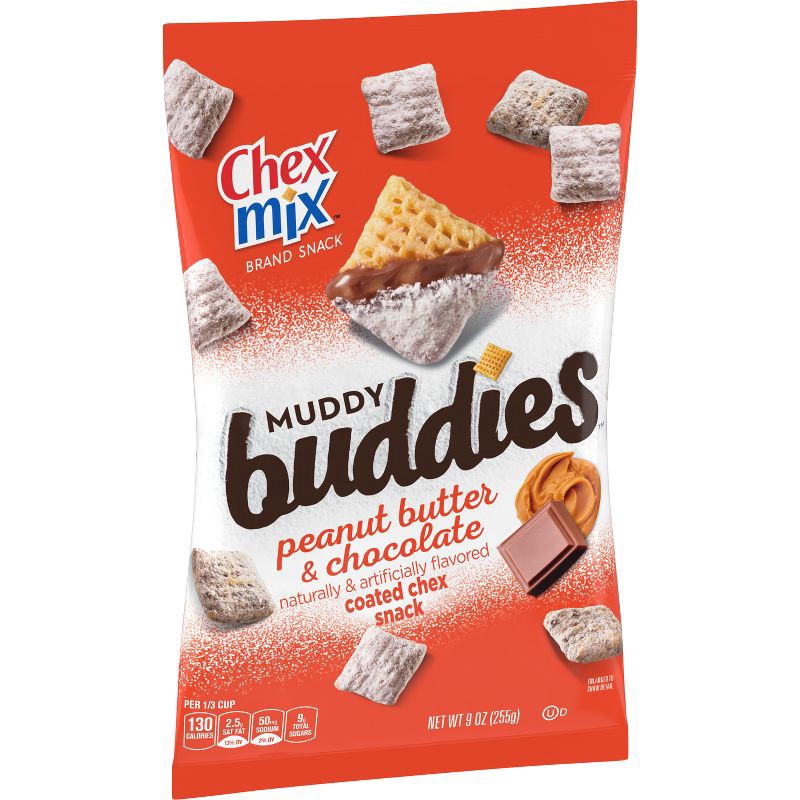 slide 1 of 7, Chex Mix Muddy Buddies Peanut Butter Chocolate - 9oz, 9 oz