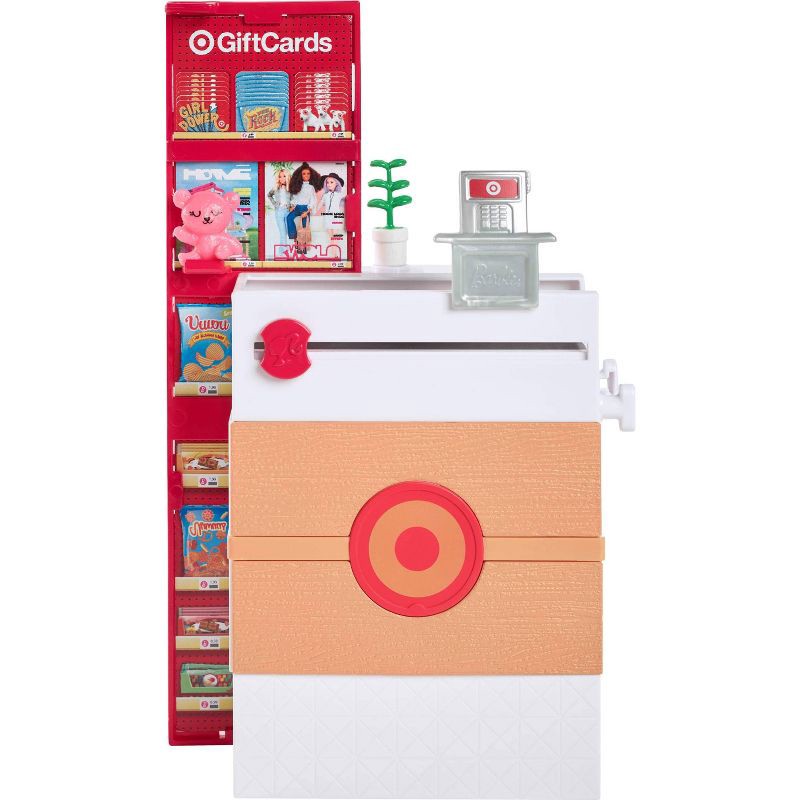 slide 4 of 6, Barbie Skipper Danielle's First Job Target Doll Set with Checkout Stand and Accessories, 1 ct
